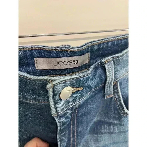 JOE'S Mid Rise Rolled‎ Cuff Denim Shorts In Cassandra Size 28 - Picture 10 of 12